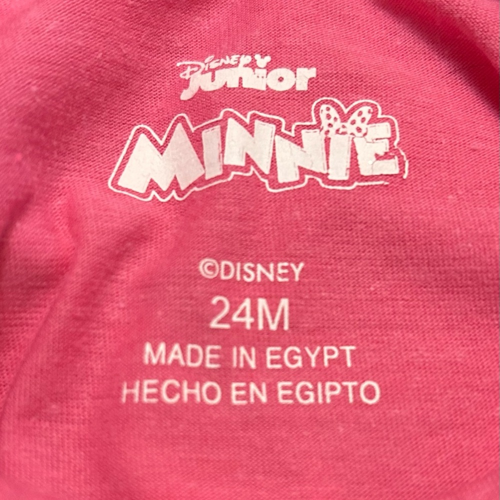 Disney Minnie Mouse Pink and Gray Star Outfit - Picture 5 of 5